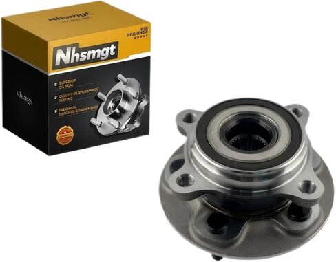 515029 Front Wheel Bearing Hub Assembly Compatible with F150 4WD 2000 2001 2002 2003 2004 with ABS 5-Lug 2pcs in Saudi Arabia