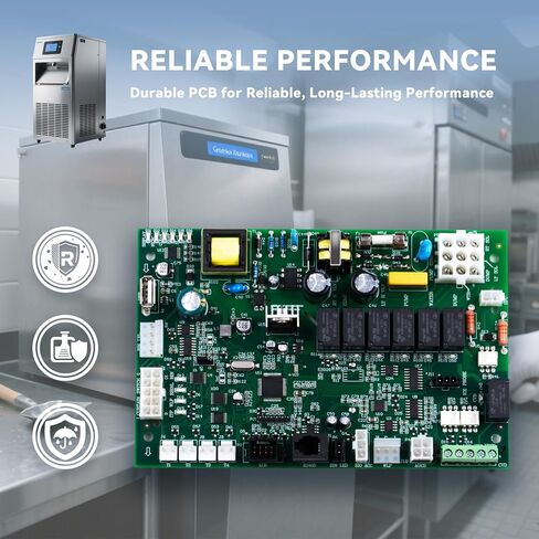 Ice Machine Control Board 000008309 Replacement PCB, Compatible with Manitowoc ID, IB, I, IR, IY, SY Series, Suitable for Commercial & Industrial Ice Makers in Kuwait