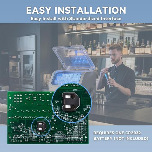 Ice Machine Control Board 000008309 Replacement PCB, Compatible with Manitowoc ID, IB, I, IR, IY, SY Series, Suitable for Commercial & Industrial Ice Makers in Kuwait