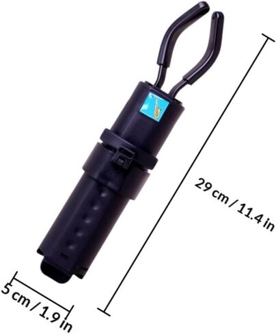 حامل ساكسفون ألتو ساكسفون محمول قابل للطي من Veemoon، حامل عرض أدوات أسود للمنزل والسفر in Kuwait