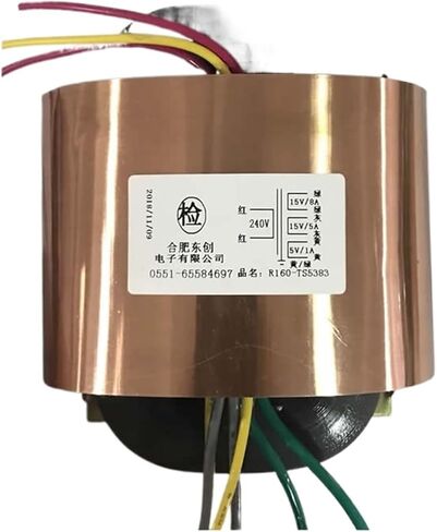 ICOLYQTB R160 Transformer Input 240v50HZ Output 15V8A+15V5A+5V1A Isolated Power Supply in Kuwait