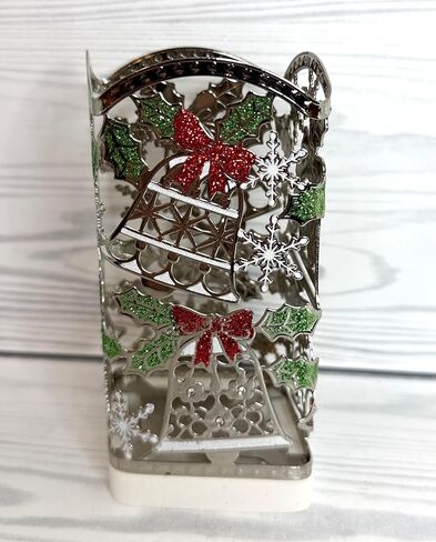 Bath & Body Works Christmas Metallic Bling Bells with Green Holly & Red Bows Gentle Foaming Hand Soap Holder in Kuwait