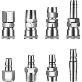 موصل سريع هوائي من النوع C PP20 SP20 PF20 SF20 PH20 SH20 PM20 SM20 موصل ضاغط الهواء نوع C ذاتي القفل (SM-20) in Kuwait