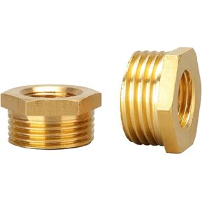 محول نحاسي مخفض جلبة سداسية جلبة ذكر إلى موصل سالب موصل زيت الوقود والماء والغاز 1/8 "1/4" 3/8 "1/2" 3/4" خيط الأنابيب القياسي (KBX6-10) in Kuwait