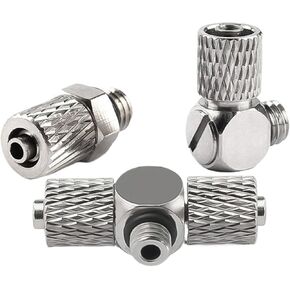 PC PL PB تركيب هوائي ذكر الموضوع M3 M4 M5 M6 - أنبوب الهواء 3 مم 4 مم 6 مم OD تركيب الأنابيب الموضوع موصل سريع (PL6-M3) in Kuwait