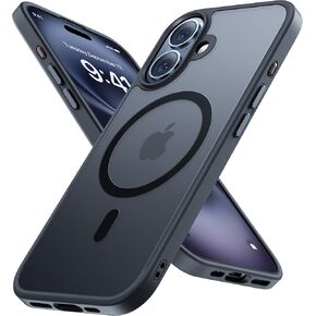 Magnetic for iPhone 16 Plus Case [Compatible with MagSafe] Shockproof Military-Grade Protection, Slim Fit Phone Case for iPhone 16 Plus 6.7 inches, Classic Hybrid Case - Light Purple in Saudi Arabia