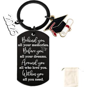 هدايا التخرج بالنسبة لها/له في سلسلة مفاتيح التخرج 2025 مع هدية مخصصة للاقتباس الملهمة للطالب in Kuwait