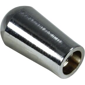 طرف مقبض مفتاح التبديل لجيتار جيبسون الأمريكي - خيط SAE 8-32، معدن مطلي بالكروم in Kuwait