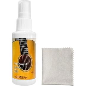 Guitar Lemon Oil, 2.02 Oz Guitar Polish Oil, String-Cleaner, Effective Remove Dirt, Grease, and Debris From Musical Instruments in Saudi Arabia
