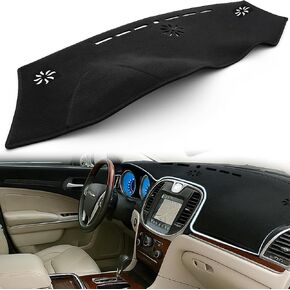 Dash Cover Mat Fit for Toyota Camry 2018 2019 2020 2021 2022 2023 with HUD Dashboard Cover All-Black Dash Mat with Anti-Slip Silicone Granules Pad Accessories in Kuwait