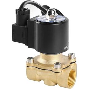 3/4 Inch Fountain Solenoid Valve AC220V DC24V 12V Normally Closed Brass Valves For Underwater 1Pcs(240VAC_NBR-SEAL) in Saudi Arabia