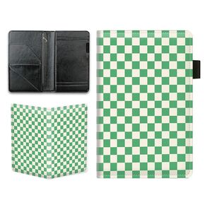 KUJKBFWJ Highland Cow - كتب الخادم للنادلة - كتاب ضيوف الخادم اللطيف مع جيب بسحاب وحامل لوحة الملاحظات | منظم كتب النادل من جلد البولي يوريثان، مناسب للمئزر - محفظة الخادم in Kuwait