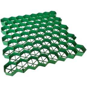 Sturdy Paving Gravel Grid for Driveway & Lawn, 4-Piece Outdoor Sidewalk Pavers, Ideal for Garden Landscaping & Parking Lots, 7cm High Durable Grids in Kuwait
