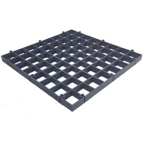 Heavy Duty Lawn Grating Grids - 12 Pieces Gravel Ground Grid for Turf Grass, Car Parking, Drainage Mat & Lawn Path Protector (Color 1, 25mm) in Kuwait