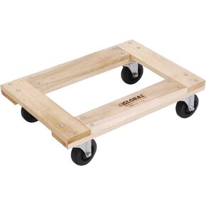 Global Industrial Hardwood Dolly - Open Deck, 36 x 24, 1000 Lb. Capacity in Kuwait