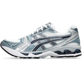 أحذية Asics للجنسين Gel-Kayano 14 Sportstyle ، 8 ، وايت/مضيق رمادي in Kuwait
