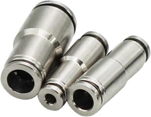 304 الفولاذ المقاوم للصدأ قطر متغير مستقيم مشترك سريع التوصيل السريع PU القصبة الهوائية PG6-4 8-4 8-6 10-6 10-8 12-8 12-10 مللي متر (PG8-6) in Kuwait