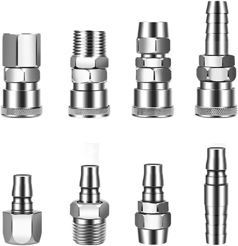 موصل سريع هوائي من النوع C PP20 SP20 PF20 SF20 PH20 SH20 PM20 SM20 موصل ضاغط الهواء نوع C ذاتي القفل (SM-20) in Kuwait