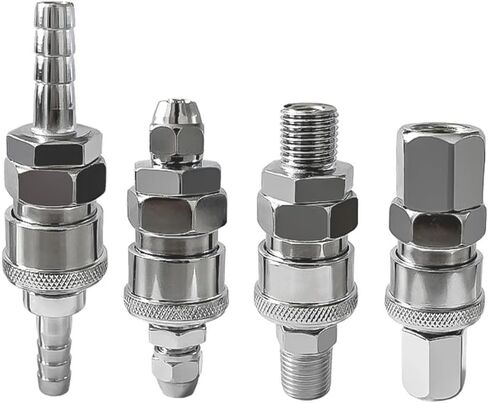 موصل سريع هوائي من النوع C PP20 SP20 PF20 SF20 PH20 SH20 PM20 SM20 موصل ضاغط الهواء نوع C ذاتي القفل (SM-20) in Kuwait