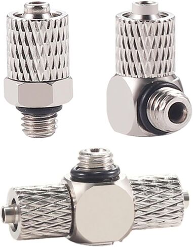 10 قطعة برغي سريع مستقيم مشترك M-3H-6 M-5HL-6 M-6H-4 سريع Wring موصل هوائي تركيب الهواء مستقيم خرطوم الحلمة (M-3HL-6) in Kuwait