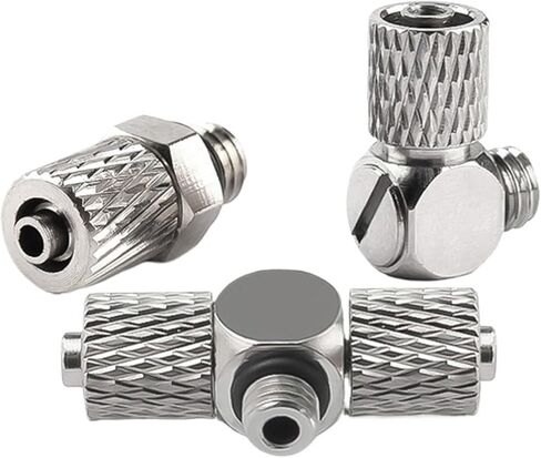 PC PL PB تركيب هوائي ذكر الموضوع M3 M4 M5 M6 - أنبوب الهواء 3 مم 4 مم 6 مم OD تركيب الأنابيب الموضوع موصل سريع (PL6-M3) in Kuwait