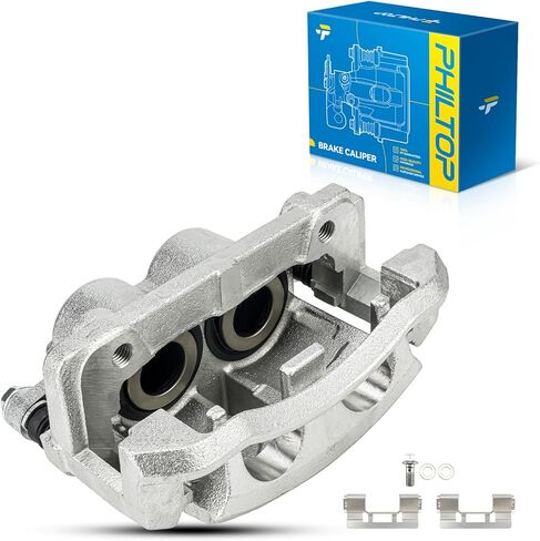 Philtop Brake Caliper الخلفية متوافقة مع 1999-2003 Ford F-150 ، 1997-2002 Ford Expedition ، 2004-2004 Ford F-150 Heritage ، 1998-2002 Lincoln Navigator ، 1997-1999 Ford F-250 ، 18-4678 ، 18-4679 in Kuwait