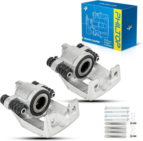 Philtop Brake Caliper الخلفية متوافقة مع 1999-2003 Ford F-150 ، 1997-2002 Ford Expedition ، 2004-2004 Ford F-150 Heritage ، 1998-2002 Lincoln Navigator ، 1997-1999 Ford F-250 ، 18-4678 ، 18-4679 in Kuwait