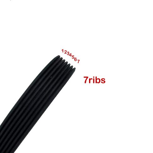 1pc V-Belt PJ470 185J 7ribs Model Motor Belt Parts Treadmill Fan Drive Motor Belts in Saudi Arabia