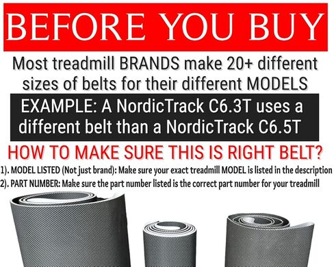 Treadmill Belt 263241 - Replacement for Gold's Gym Crosswalk 570 (GGCTL596110 & GGTL596100) in Saudi Arabia