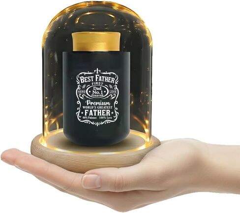 Personalized Small Keepsake Urn for Adult Ashes for Women/Female/Mom/Dad, Mini Urns for Human Ashes, Little Decorative Memorial Keepsake Comes with Display Cremation Container in Kuwait