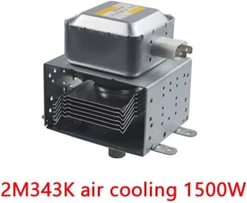 Industrial Magnetron Microwave Equipment Accessories 1500W High Power 2M343K Air-Cooled Microwave Vacuum Tube in Saudi Arabia