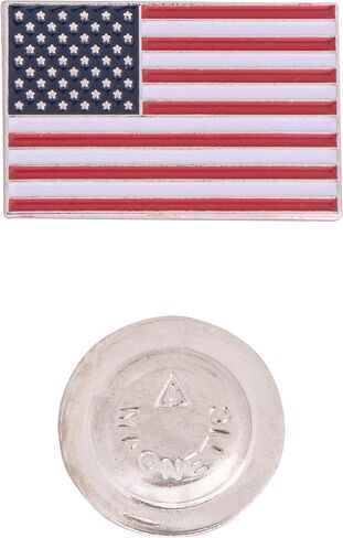 Desert Cactus United States of America Flag Lapel Pin USA Enamel Made of Metal Souvenir Hat Men Women Patriotic American (Magnetic Closure - Gold) in Saudi Arabia