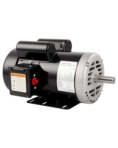 Air Compressor Motor 5HP, Industry AC Motor, Electric Motor 184T Frame Farm Duty Motor, 1750 RPM TEFC 208-230V 28.5-27.0 CW/CCW in Saudi Arabia
