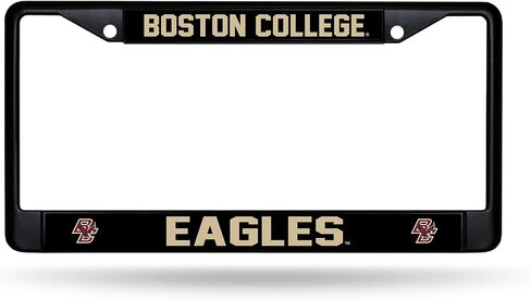 إطار كروم أسود قياسي من Rico Industries NCAA Boston College Eagles مع إدراج ملصق مقاس 12 بوصة × 6 بوصة ملحقات السيارة/الشاحنة التلقائية in Kuwait