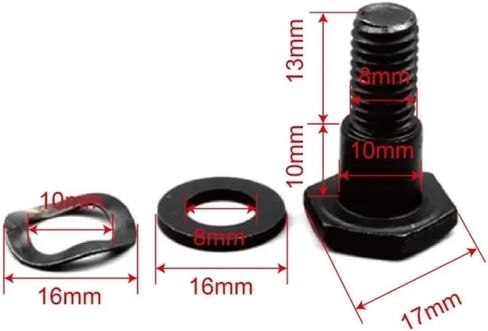 VyTRdW Metal Clutch and Screw Compatible with Engine Models 40-5 44-5 GX35 139 140 Fits Multiple Small Engines in Saudi Arabia