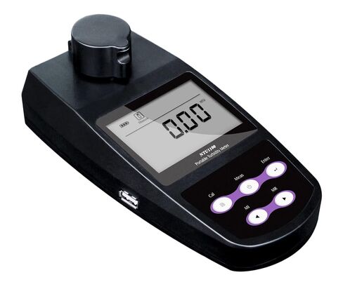 HFBTE Portable Turbidity Meters Analyzer Digital Turbidimeter Nephelometer with Measurement Range 0~1100NTU/FNU 0~275EBC 0~9999ASBC USB Interface Storage Function Formazine Standard Turbidity Solution in Saudi Arabia