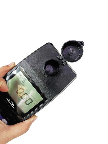 HFBTE Portable Turbidity Meters Analyzer Digital Turbidimeter Nephelometer with Measurement Range 0~1100NTU/FNU 0~275EBC 0~9999ASBC USB Interface Storage Function Formazine Standard Turbidity Solution in Saudi Arabia