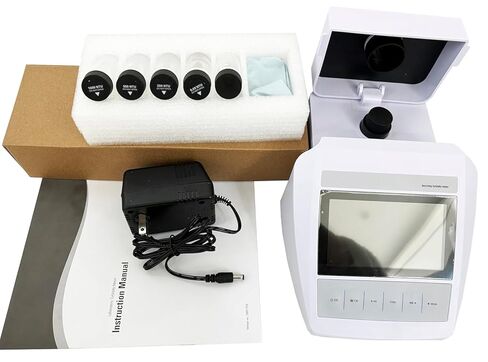 HFBTE أجهزة قياس التعكر الفوقية مقياس التعكر مقياس الكلية مع المدى 0 ~ 2000 NTU / FNU 0 ~ 500 EBC 0 ~ 9999 ASBC إجمالي المواد الصلبة المعلقة وضع القياس حل التعكر القياسي Formazine واجهة USB in Kuwait