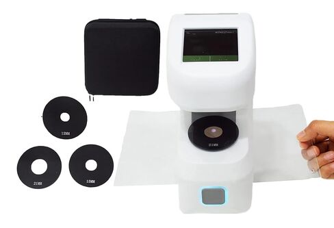 HFBTE Three Apertures Hazemeter Light Transmittance Haze Meter Tester with 21mm 15mm 12mm 3 Test Apertures Repeatability 0.02 Mass Storage USB Port for Glass,Plastic,Film ASTM&ISO Haze/Transmittance in Saudi Arabia
