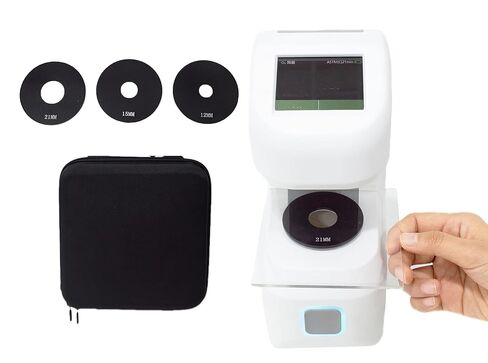 HFBTE Portable Haze Meter 21mm 15mm 12mm Multi Apertures Hazemeter for Glass,Plastic,Film,Display Screen,Etc with Light Source CIE-A,CIE-C,CIE-D65 ASTM&ISO Haze/Transmittance Automatic Calibration in Saudi Arabia