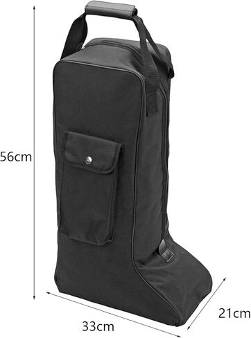 JISADER Horse Riding Tall Boot Bag, Equestrian Equipment Organizer, Portable Storage Pouch for Knight Boots, Home Carry Bag in Saudi Arabia