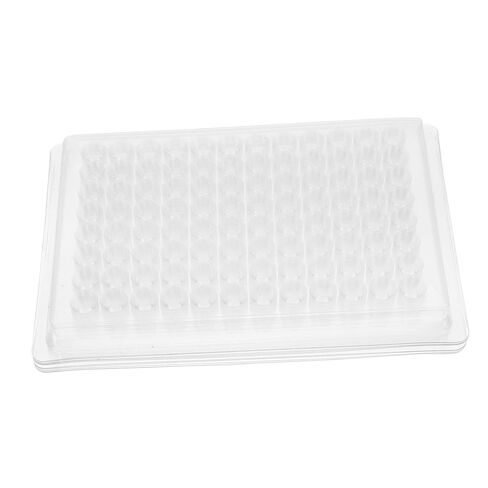 Luxshiny 3sets 96-Well Cell Culture Plates Lab Tissue Culture Plate Accurate Tray for Laboratory Use 100pcs*3 in Kuwait