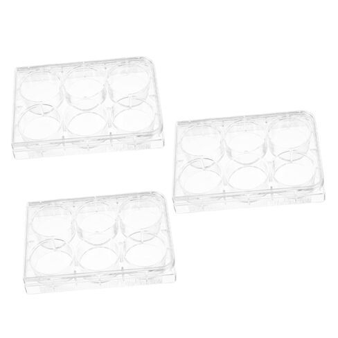 MUCKLILY 2pcs Tissue Culture Plate Cell Culture Tray for Laboratory Use Optimal Environment for Cell Growth and Testing in Saudi Arabia