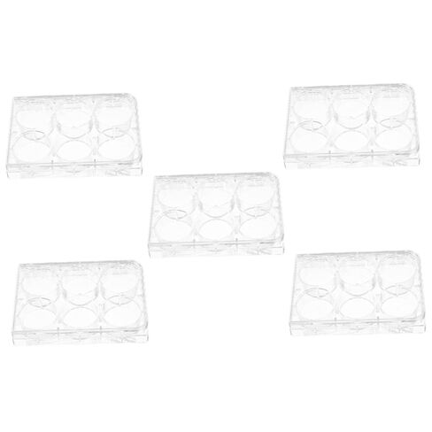 MUCKLILY 2pcs Tissue Culture Plate Cell Culture Tray for Laboratory Use Optimal Environment for Cell Growth and Testing in Saudi Arabia