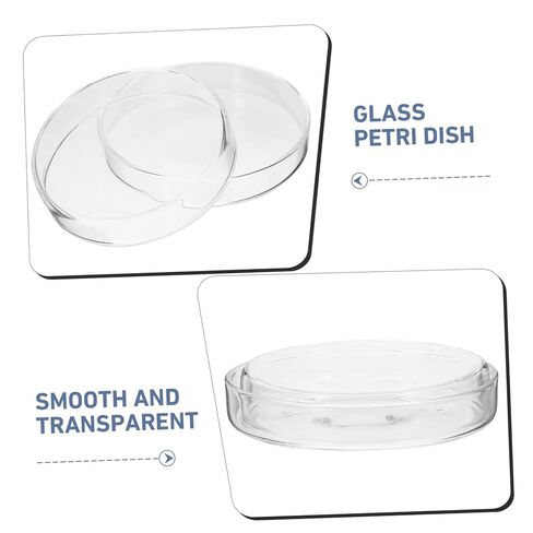 GANAZONO 5pcs Agar Culture Dishes Lid for Laboratory Use for Science Experiments and Cell Culture Reusable Petri Plates for Teaching and Research in Saudi Arabia