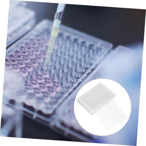 Holibanna 100pcs Reaction Plates Cell Culture Trays Laboratory Tissue Culture Plate Lab Equipment in Saudi Arabia
