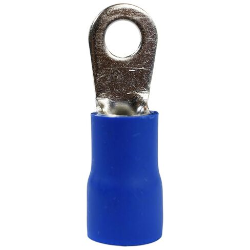 PAPUGA 250PCS 6 AWG 1/4" M6 Insulated Ring Crimp Connector 88A 600V CE for Electrical Terminals in Saudi Arabia