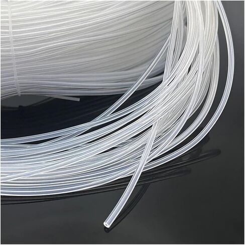 ID 0.3~4mm Transparent Silicone Capillary Tube Eco-Friendly Leak-Proof Suitable Coffee Machine Bar(5M_OD 0.8XID 0.3MM) in Saudi Arabia