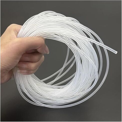 ID 0.3~4mm Transparent Silicone Capillary Tube Eco-Friendly Leak-Proof Suitable Coffee Machine Bar(3M_OD 2XID 1MM) in Saudi Arabia