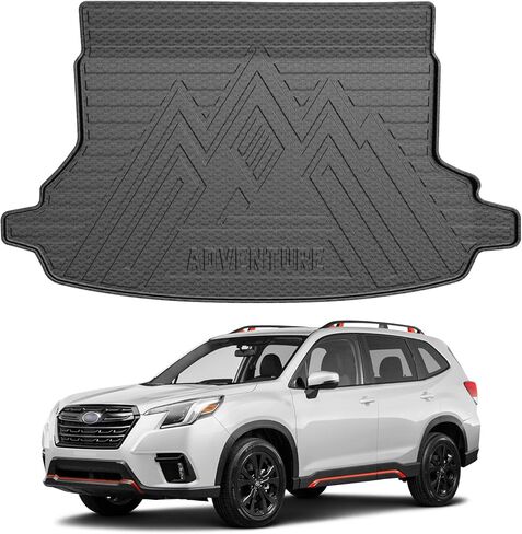 Mixsuper Liner Cargo Liner for Mitsubishi Outlander 2022-2024, Not for PHEV or Sport Models, Trunk Mat for Outlander Accessories Cargo Mat Rear Trunk Liner Black in Saudi Arabia